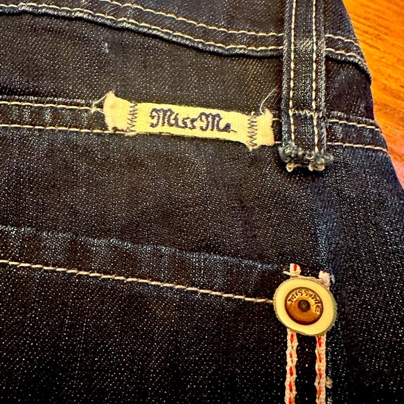 Miss Me Dark Blue Boot Cut Jeans - Picture 1 of 7